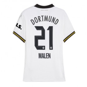 Borussia Dortmund Donyell Malen #21 Tredje Kläder Dam 2024-25 Kortärmad